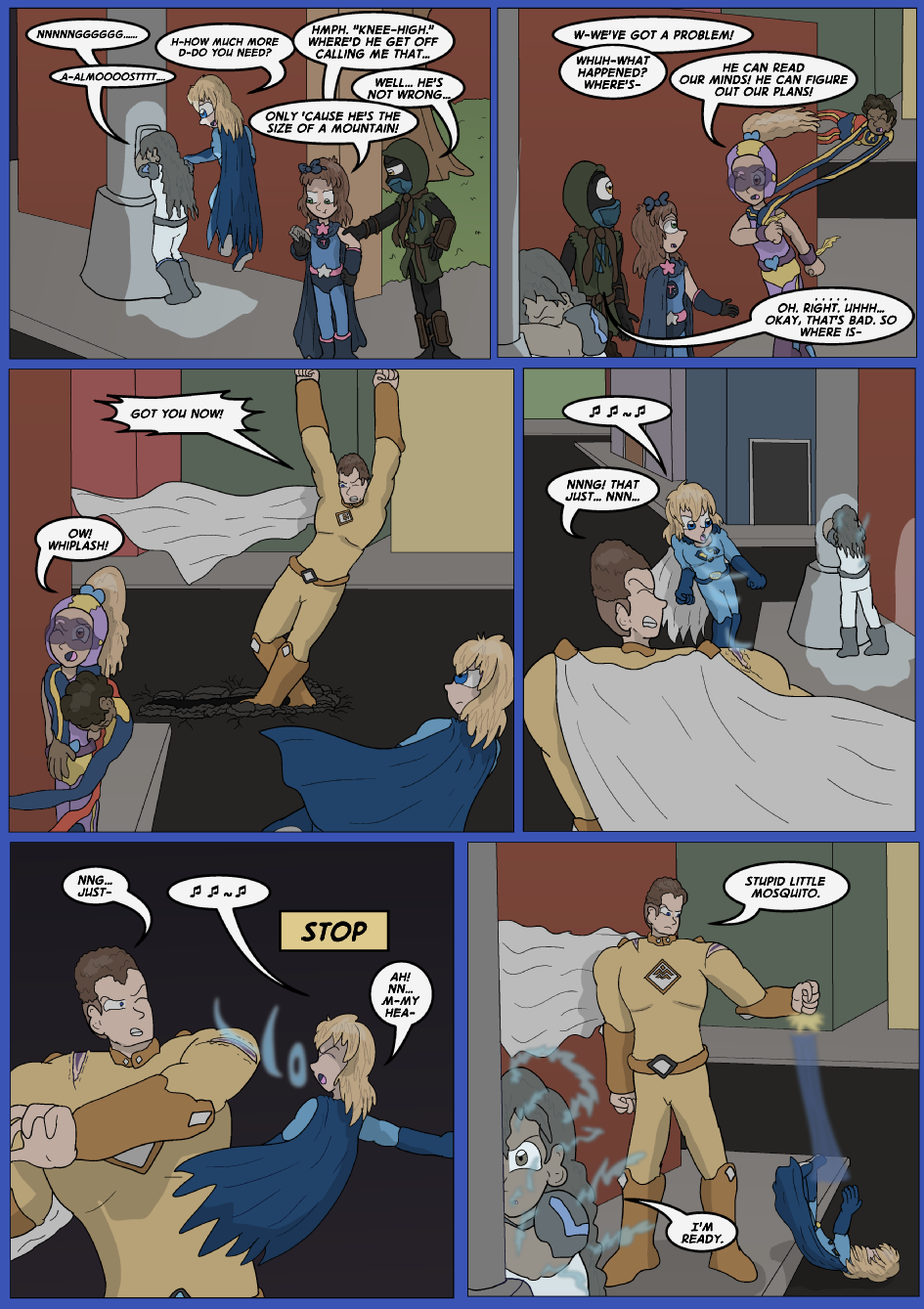 Blue vs. Gold, Page 25