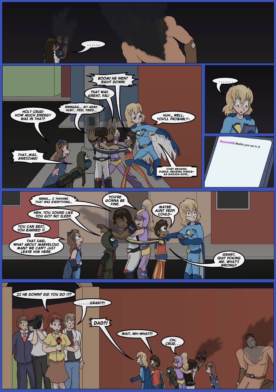 Blue vs. Gold, Page 27