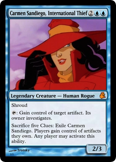 Carmen Sandiego, International Thief