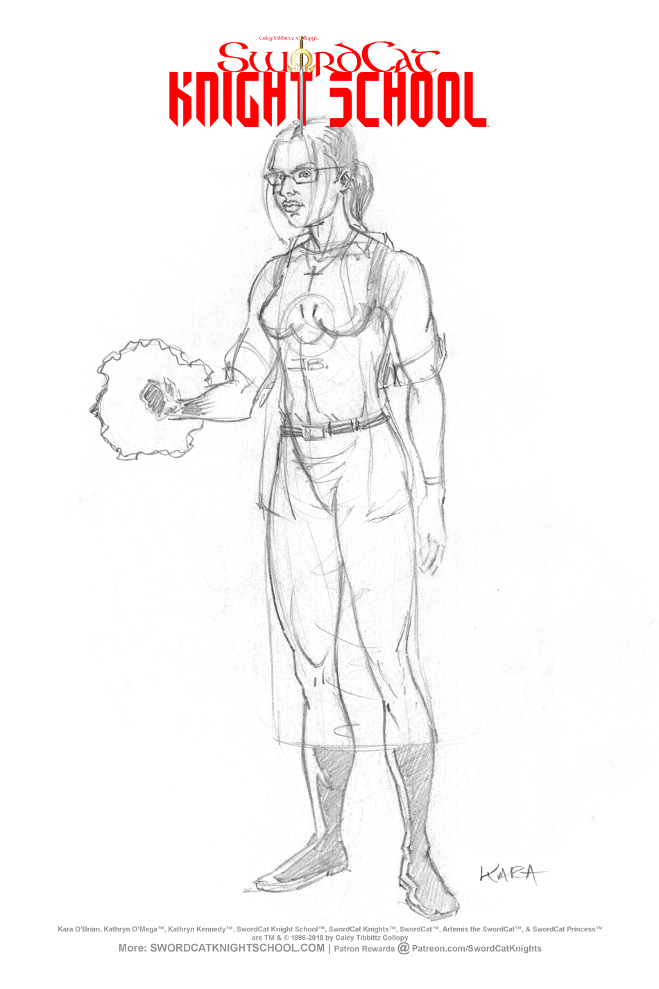 Character Sketch #1 | Kara