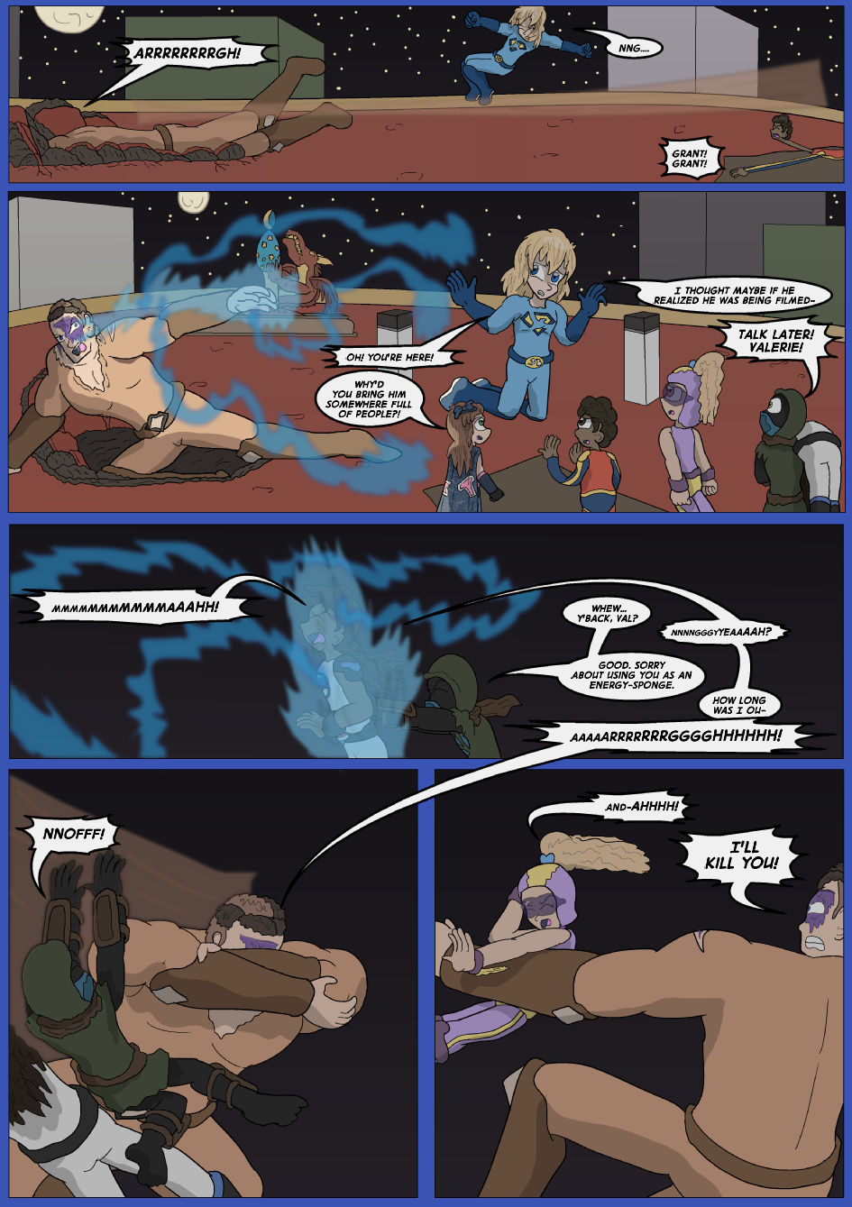 Blue vs. Gold, Page 33