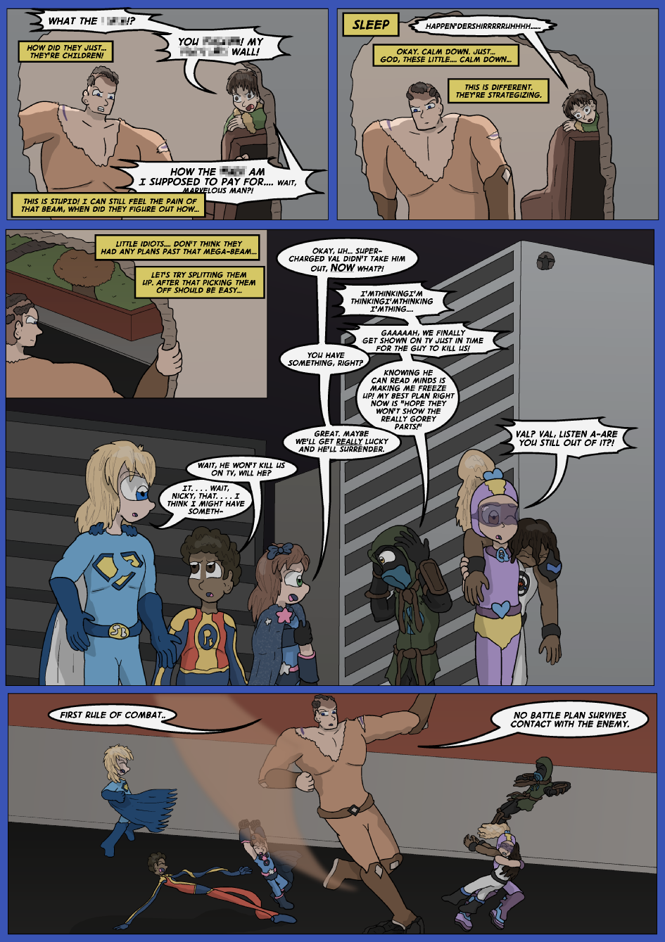 Blue vs. Gold, Page 29