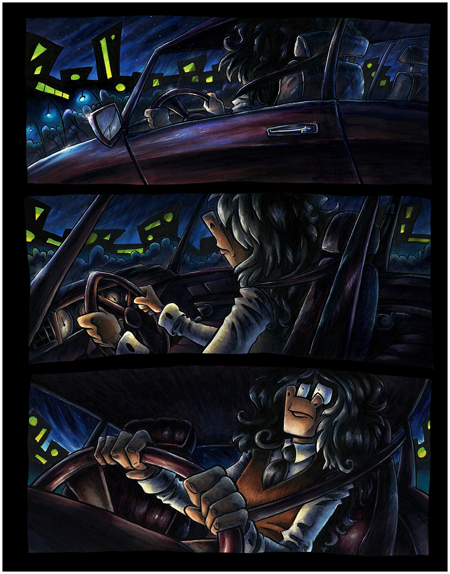 Chapter 2 Page 2: Uncomfortable Car Ride