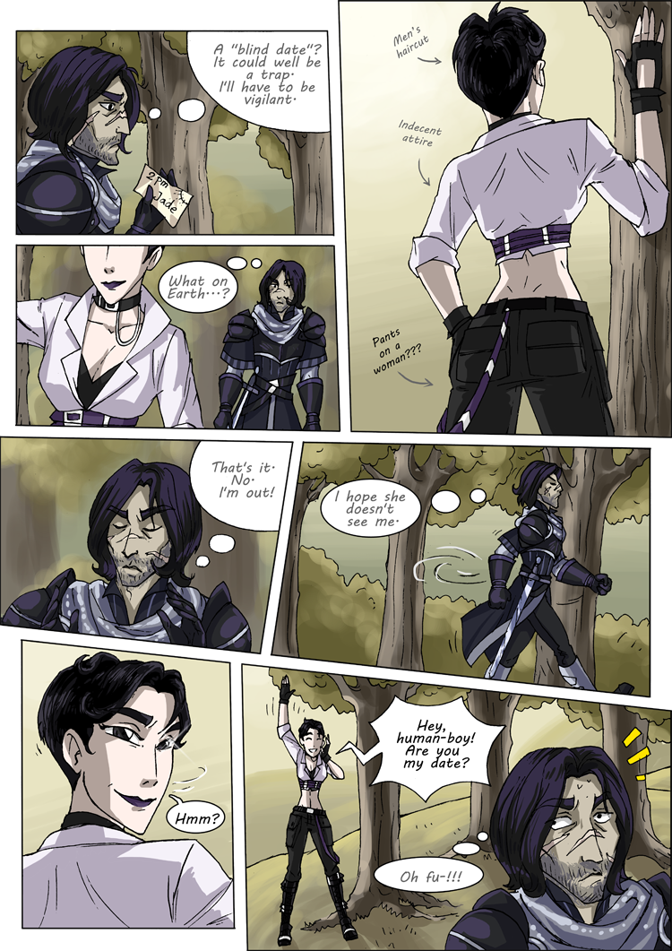 BAYARD and Jade, Page 1 by Eve Z.