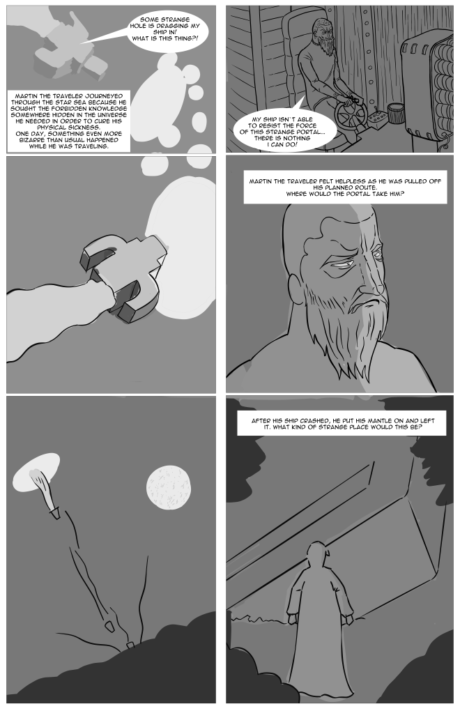 FANTOMAH and Martin, Page 1 by Scribbloid
