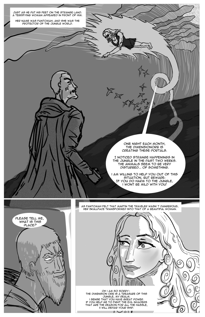 FANTOMAH and Martin, Page 2 by Scribbloid