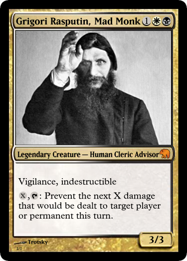 Grigori Rasputin, Mad Monk