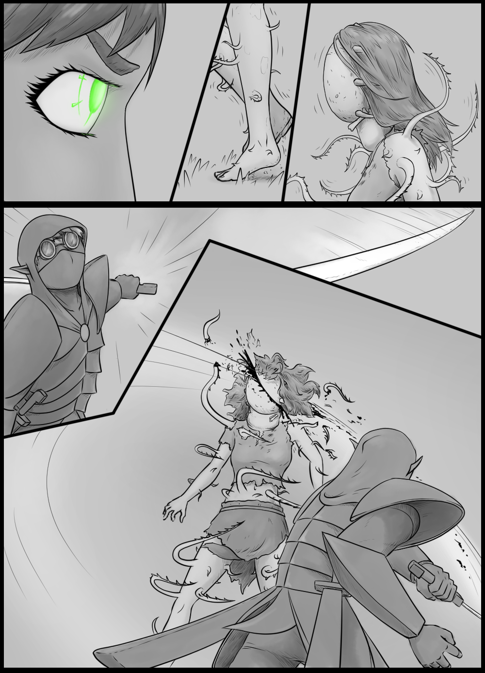 Page 31 - The creature attacks (Part 2)