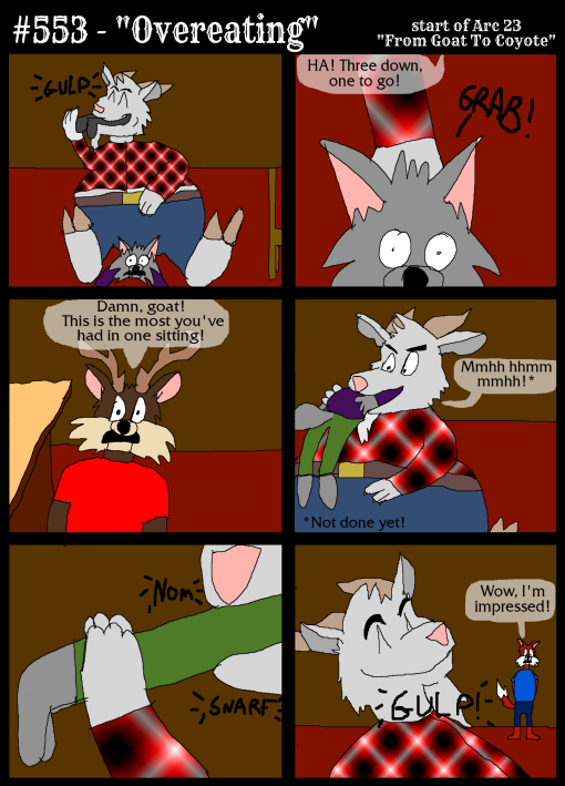 #553, start of Arc XXIII - "From Goat To Coyote"