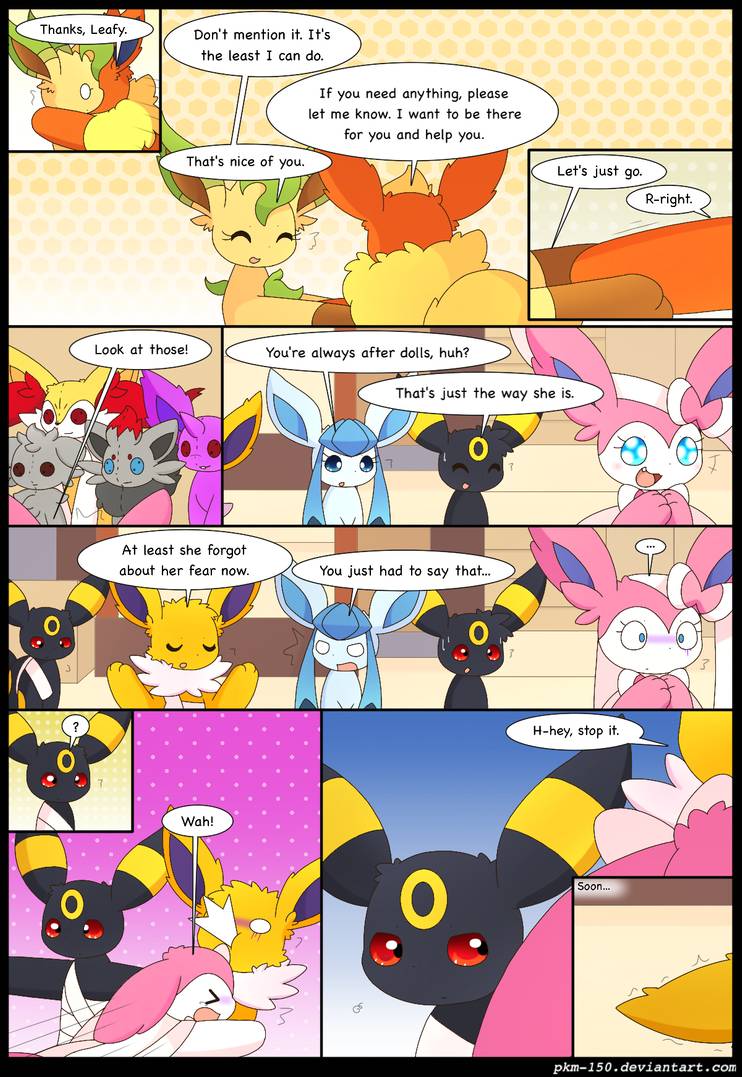 Es Special Chapter Page Eeveelution Squad Comic Fury Comic