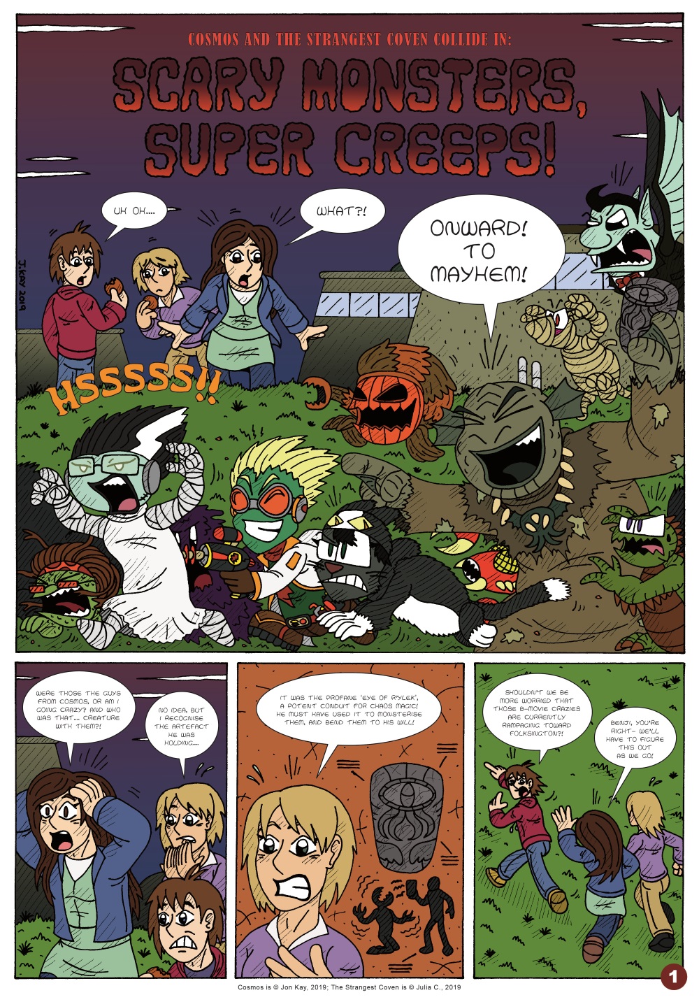 The Strangest Coven by Cartoonist_At_Large 1 out of 5