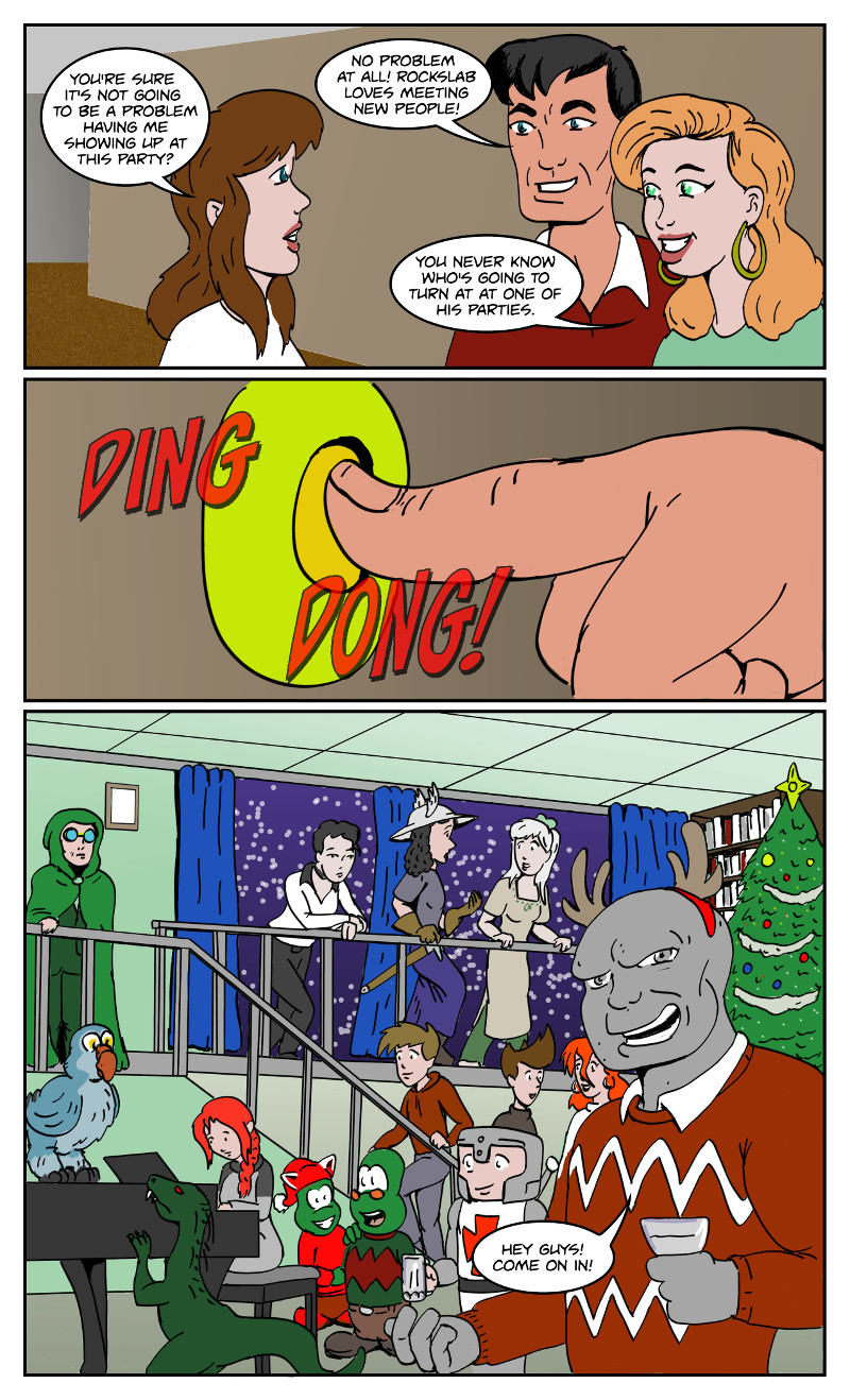 Christmas Crossover Comic | Dark Horse - Jay042