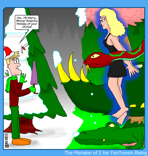 Christmas Crossover Comic | Fantomah Rising - geoduck