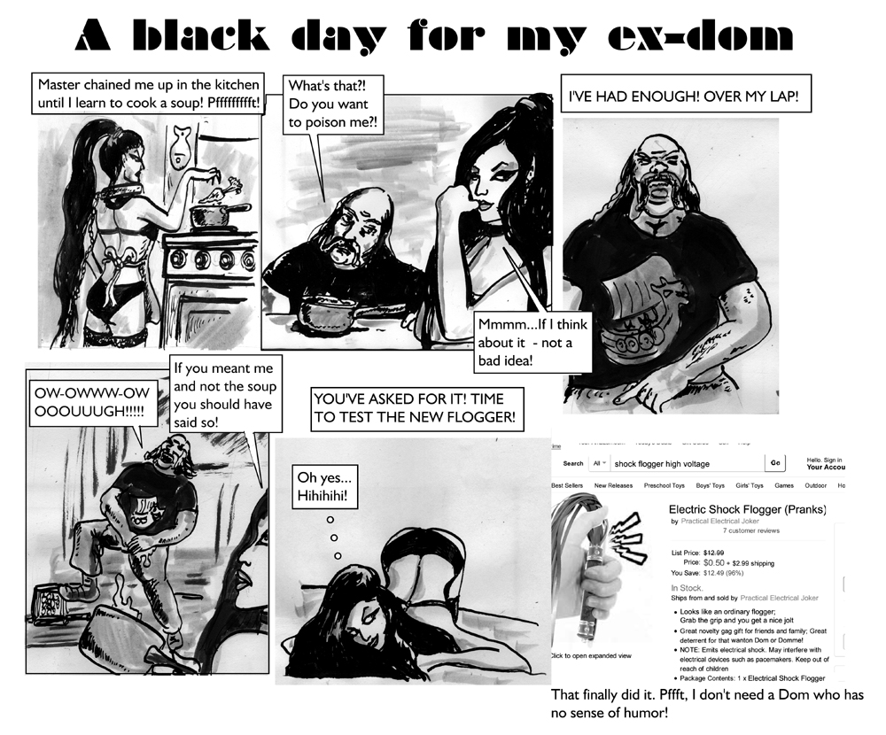 Black day for a dom