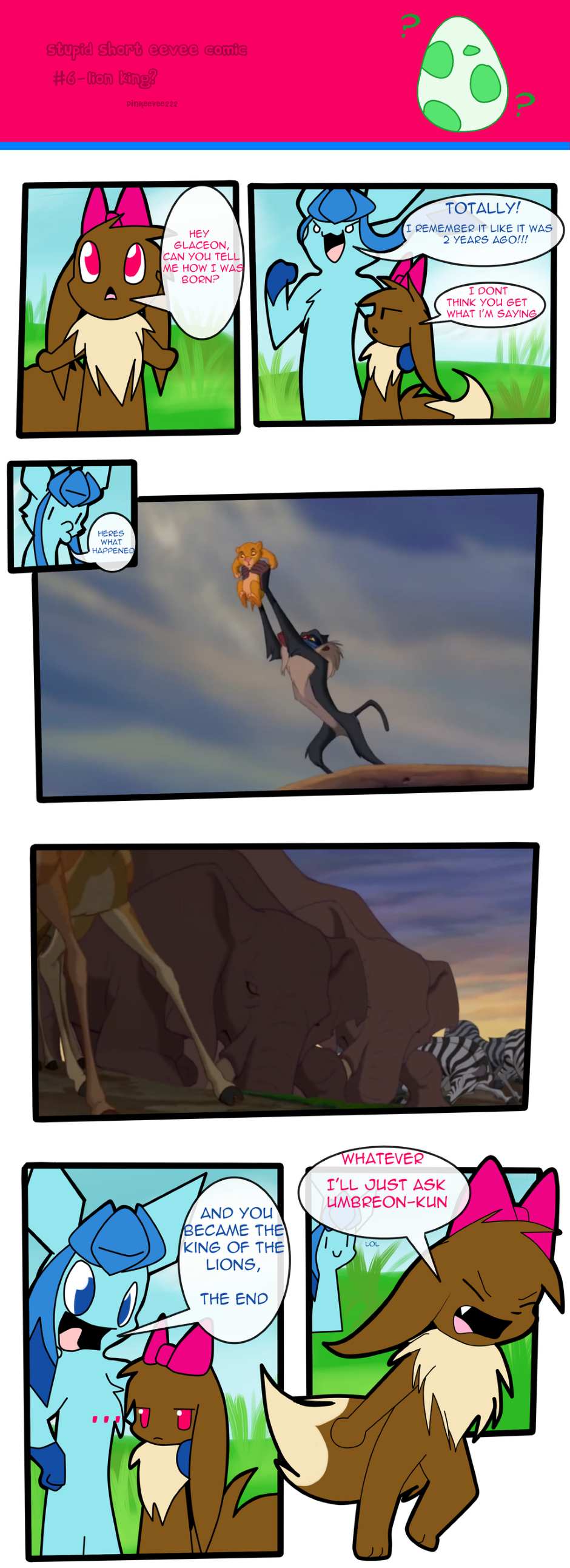 SSEC - #6- Lion King? - [Art by Scruffyeevee]