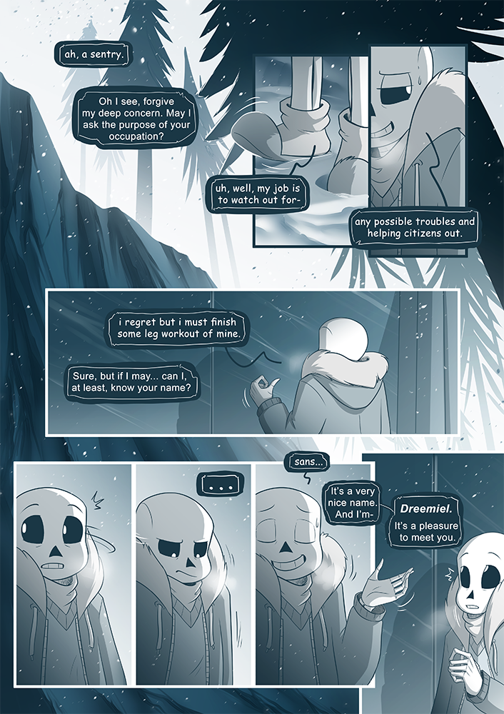 Timetwist - The promise. This is a backstory between Sans and