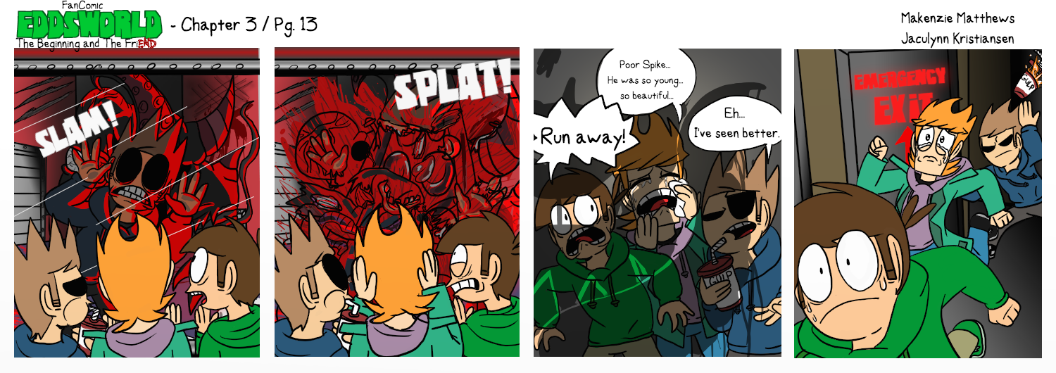 That was the beginning. Торд Ларссон tbatf. Комикс эддсворлд tbatf. Красный Лидер Eddsworld tbatf.