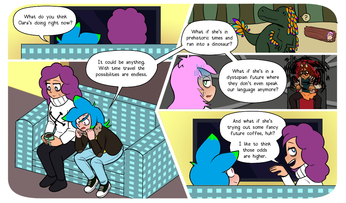 Guest Comic Page Drawn By Dyohna