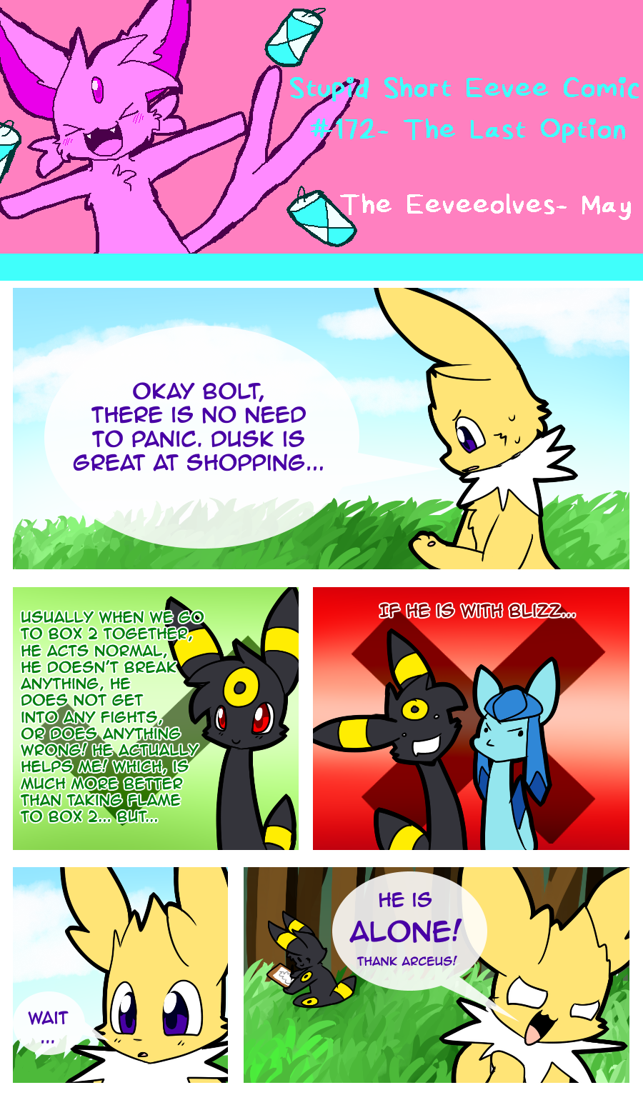 The Last Option Stupid Short Eevee Comic Comic Fury Comic Fury Webcomic Hosting 4840