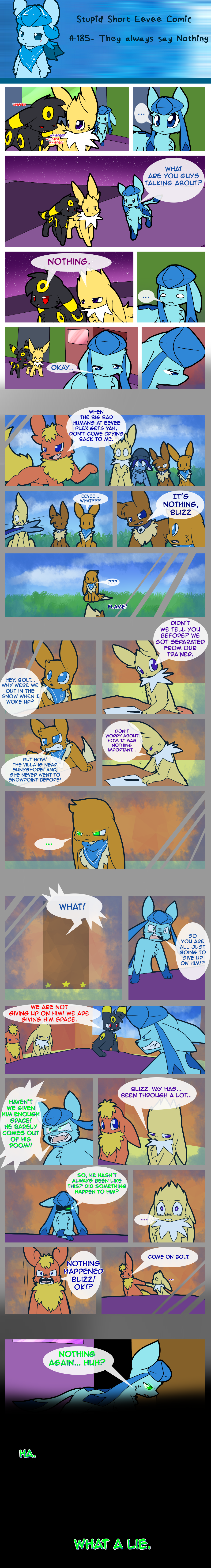 AHHHHHHH!!!!!!!! | Stupid Short Eevee Comic | Comic Fury - Comic Fury ...