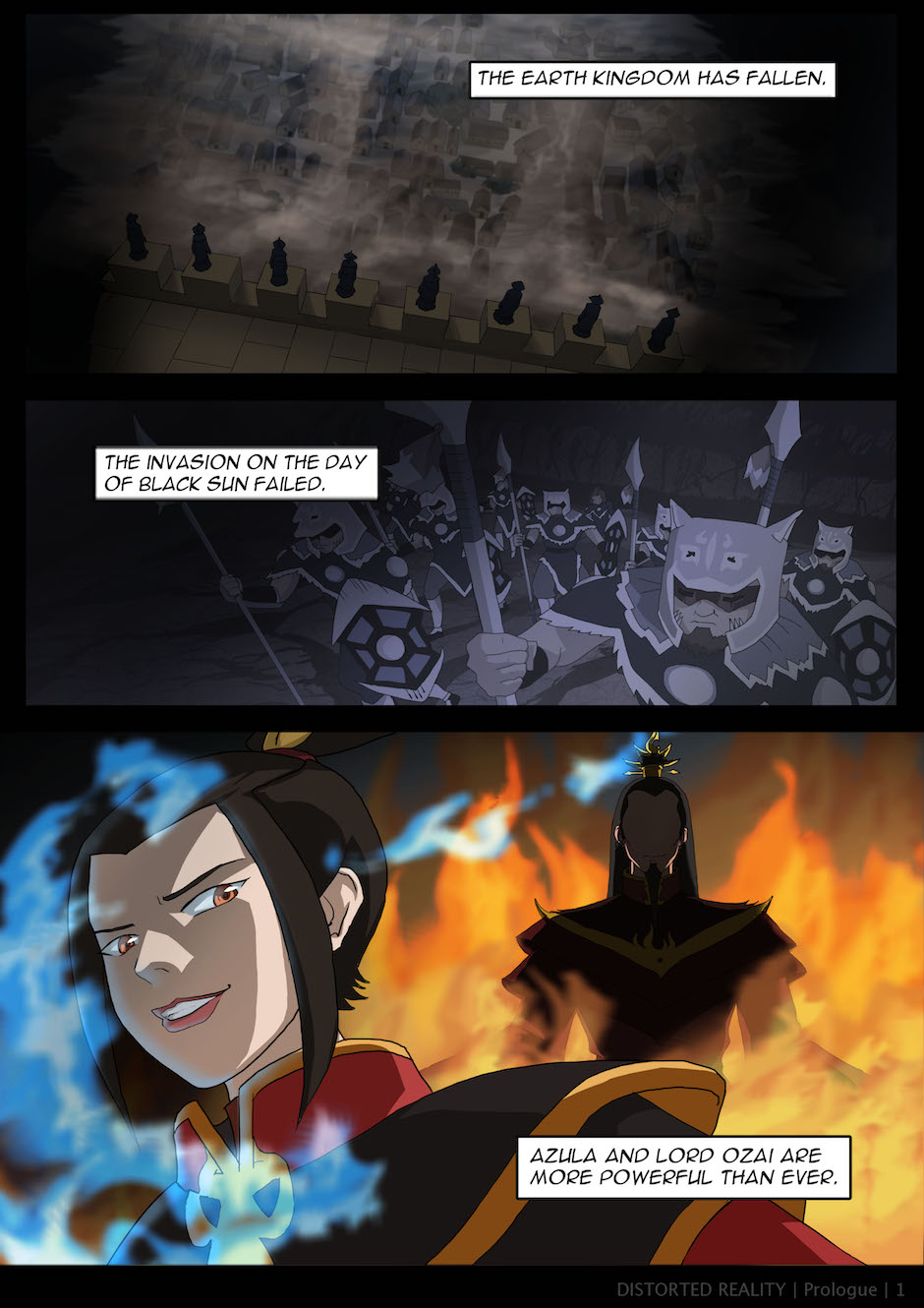 avatar distorted reality comic book 1 chapter 2