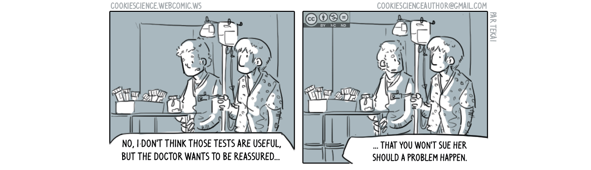 434 - Tests are for the doctors, not you