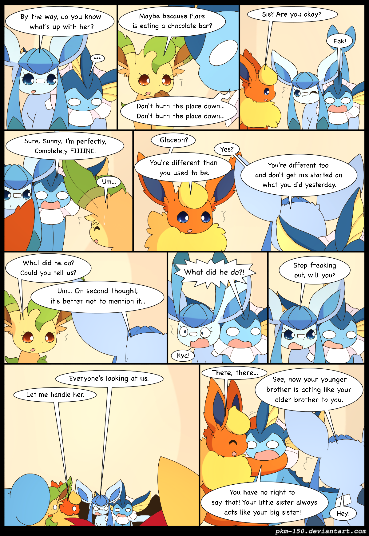 Es Special Chapter Page Eeveelution Squad Comic Fury Comic Fury Webcomic Hosting