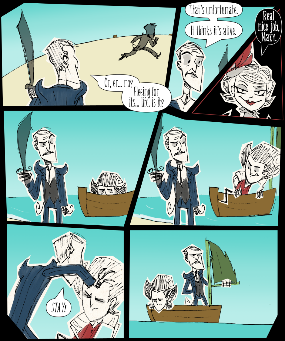 Wilson And Maxwell Get Shipwrecked - Chapter 5, Page 19