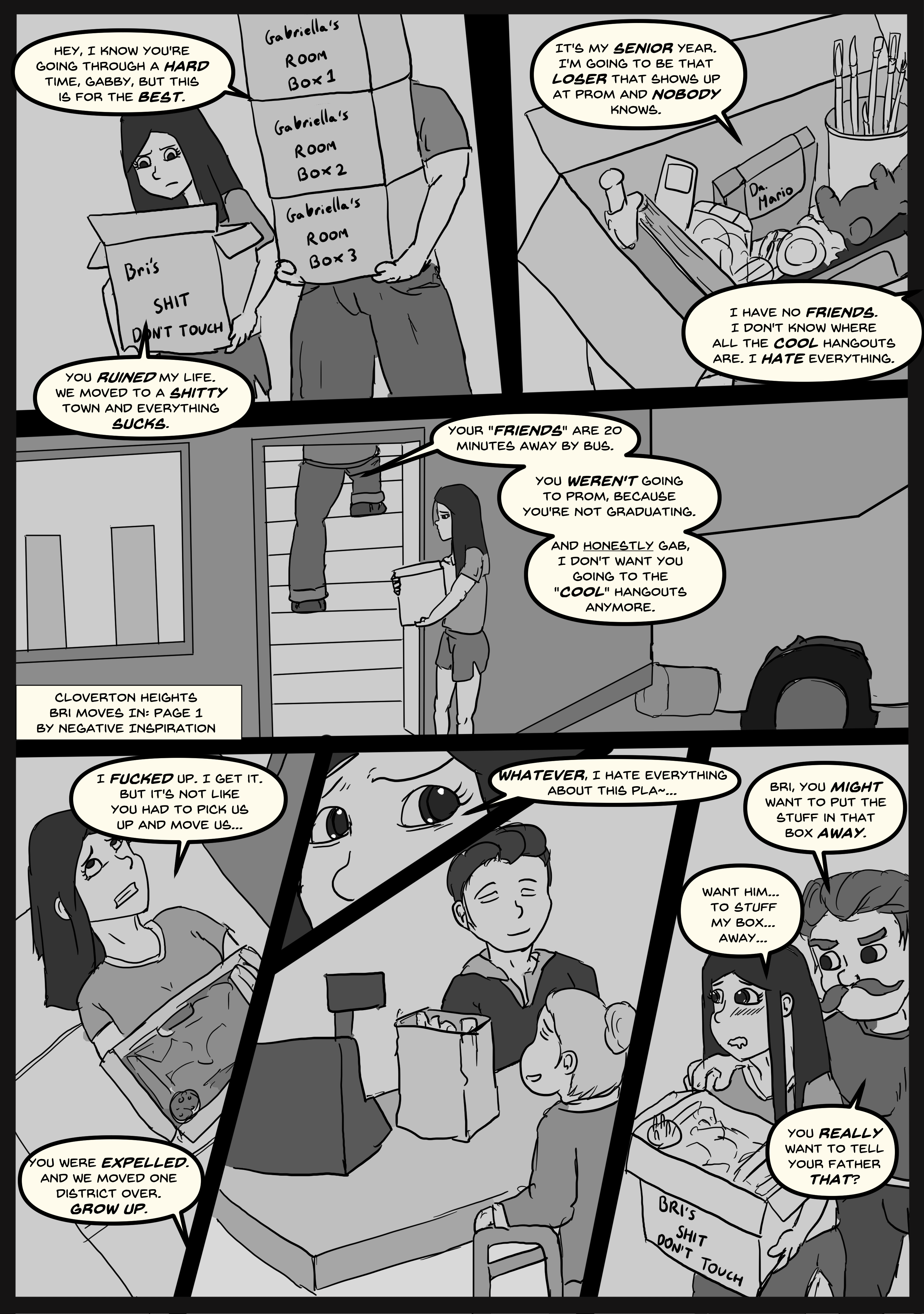 Cloverton Heights: Chapter 1, Page 1