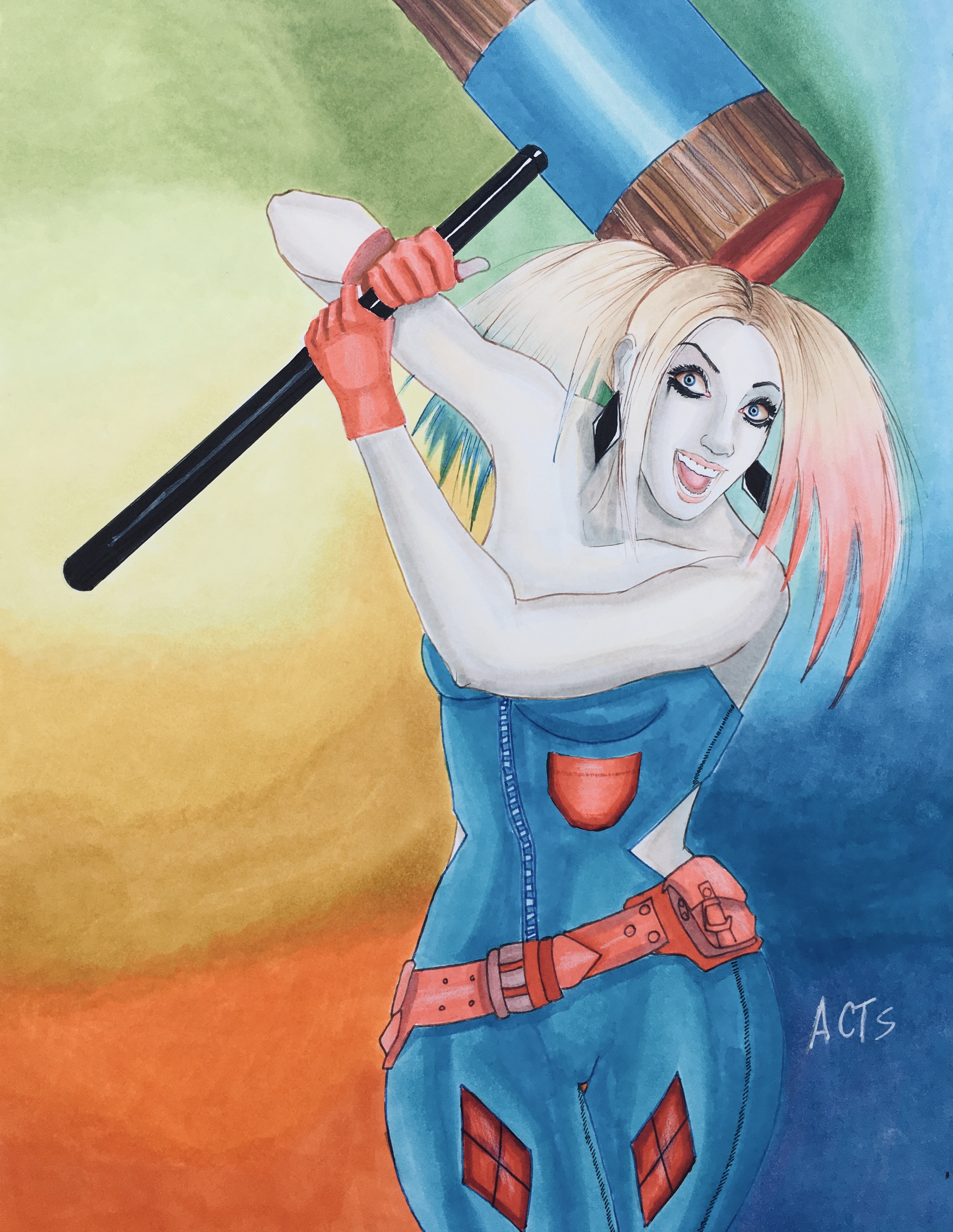 Harley Quinn Swings her Mallet