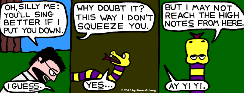 Don't Squeeze the Snake