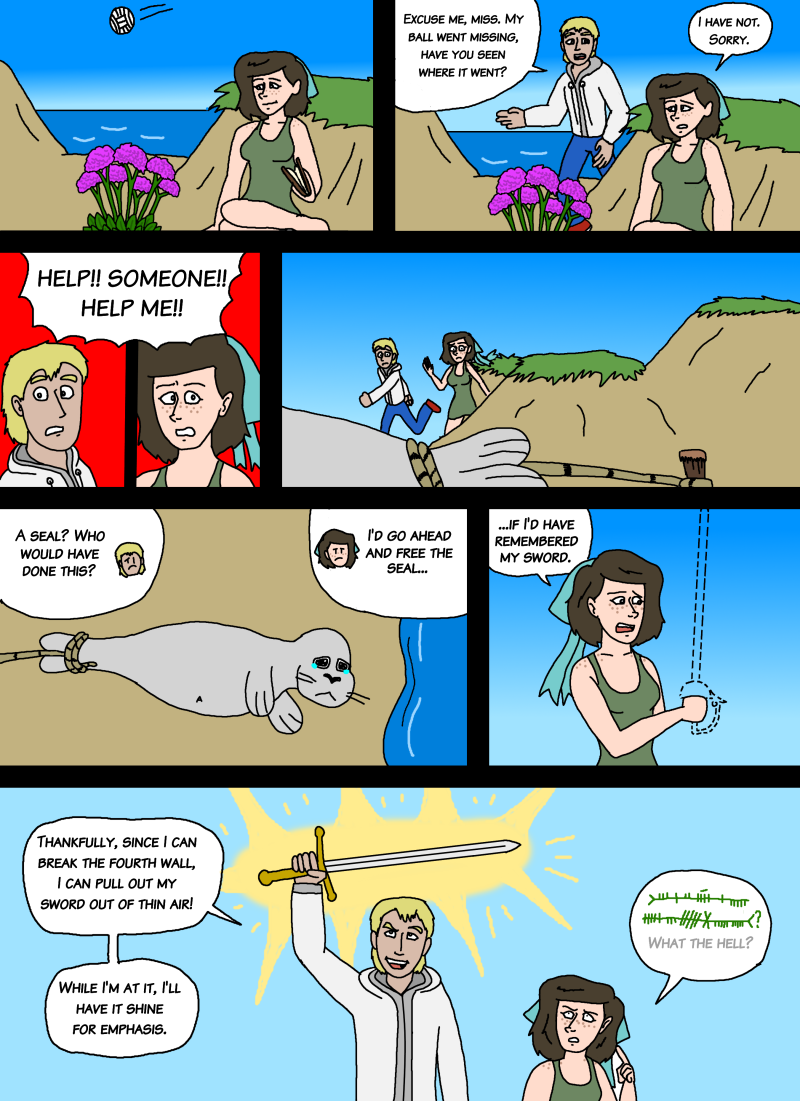 Christianrepass Doing the Adventures of Sir Power by Zero Hour Page 1