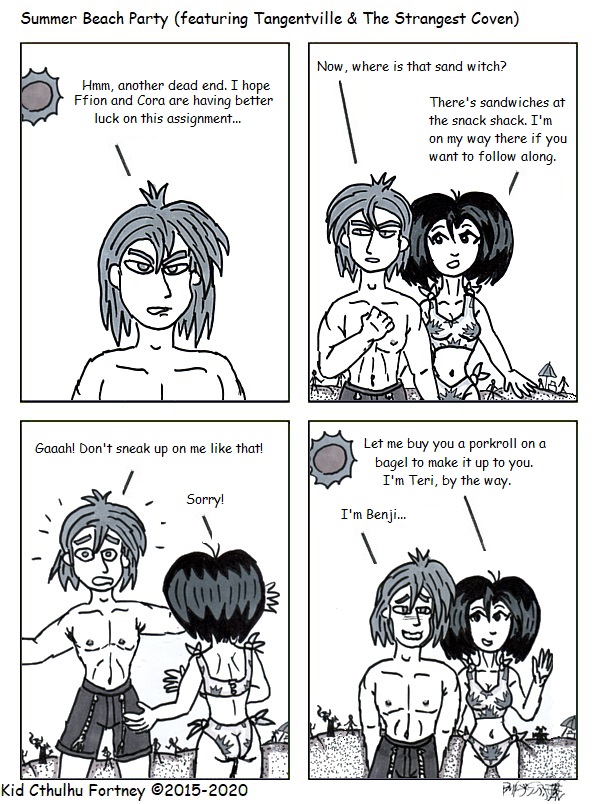 Kidcthulhu Doing the Strangest Coven by Jc Webcomics Page 3
