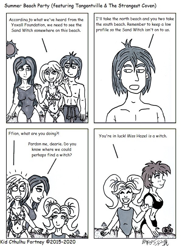 Kidcthulhu Doing the Strangest Coven by Jc Webcomics Page 2