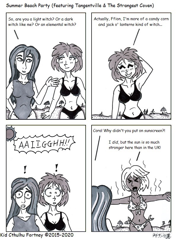 Kidcthulhu Doing the Strangest Coven by Jc Webcomics Page 4