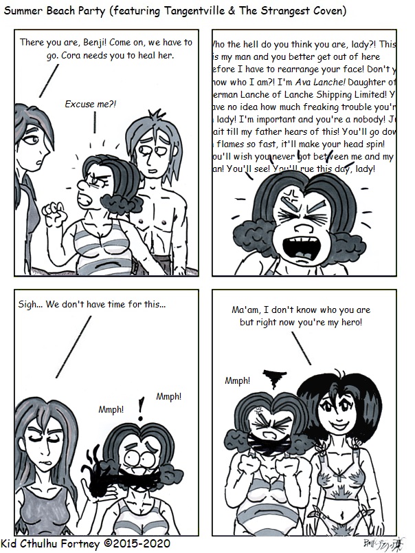 Kidcthulhu Doing the Strangest Coven by Jc Webcomics Page 7