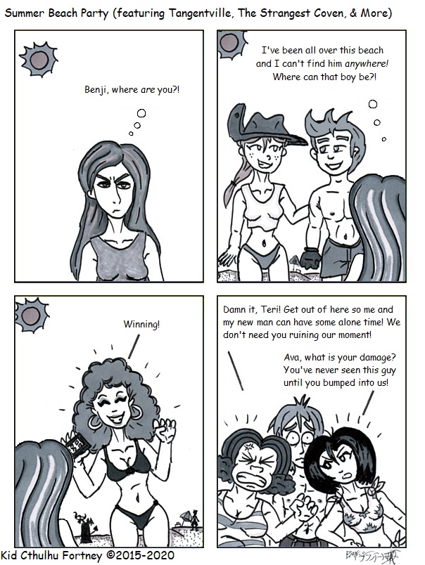 Kidcthulhu Doing the Strangest Coven by Jc Webcomics Page 6