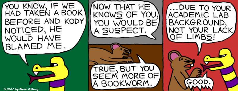 Blame the Bookworm