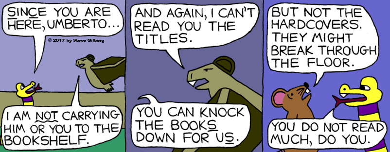 Bat to the Bookshelf