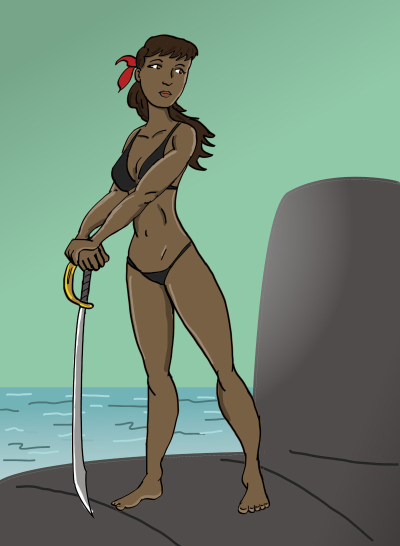 Camilla in a Bikini (by Jay042)
