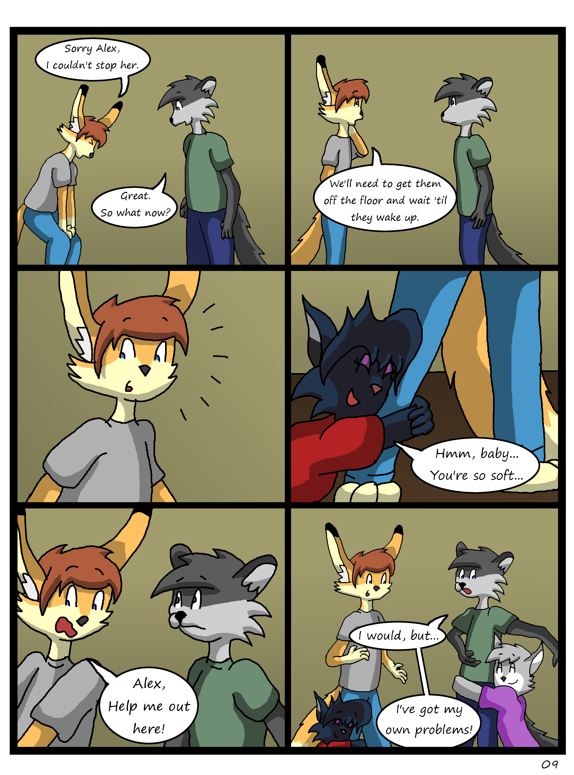 Stacy The Cat - P65 - Pinned Down