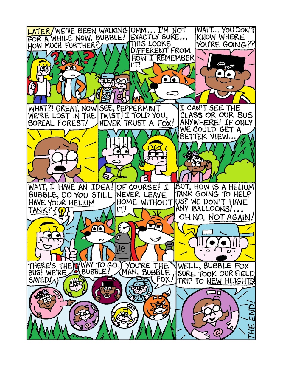 Bubble Fox - NEW HEIGHTS, PT. 2!!! A BUBBLE FOX GUEST COMIC BY JENNIFER ...