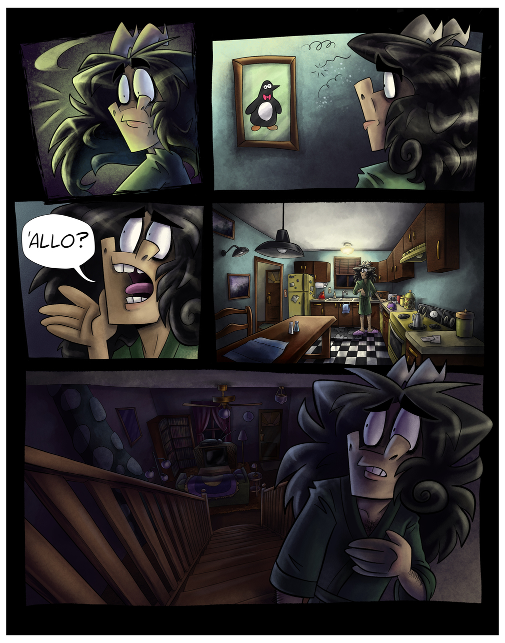 Ch 2 pg 25: Go Upstairs