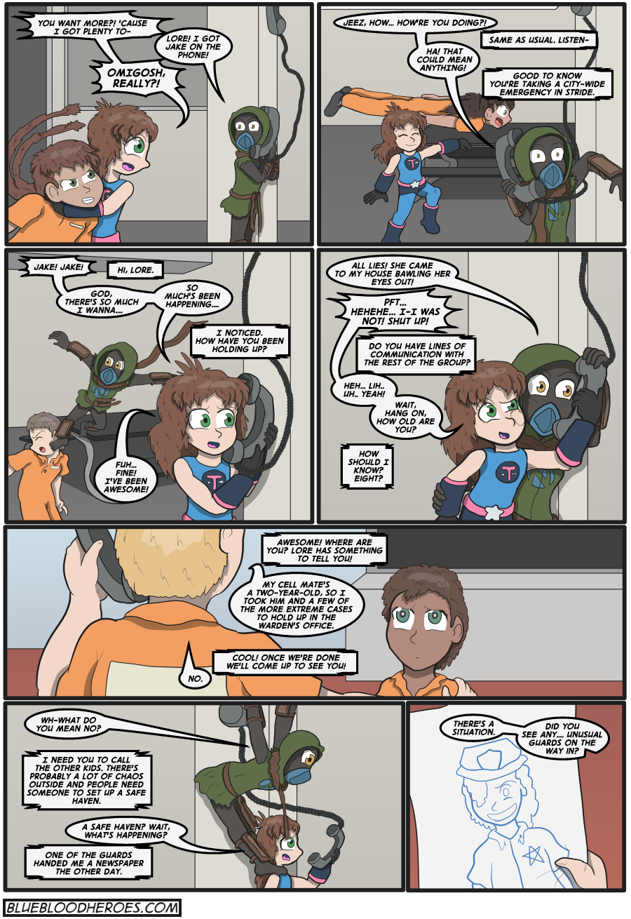 Wasted on the Blue, Page 16