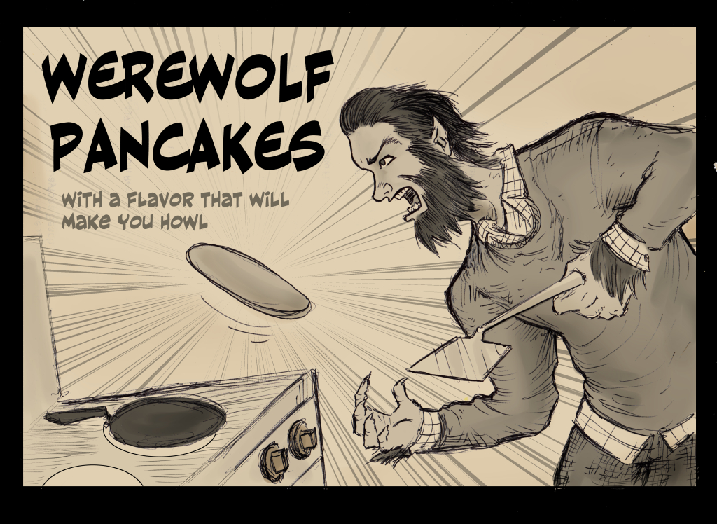 Werewolf Pancakes