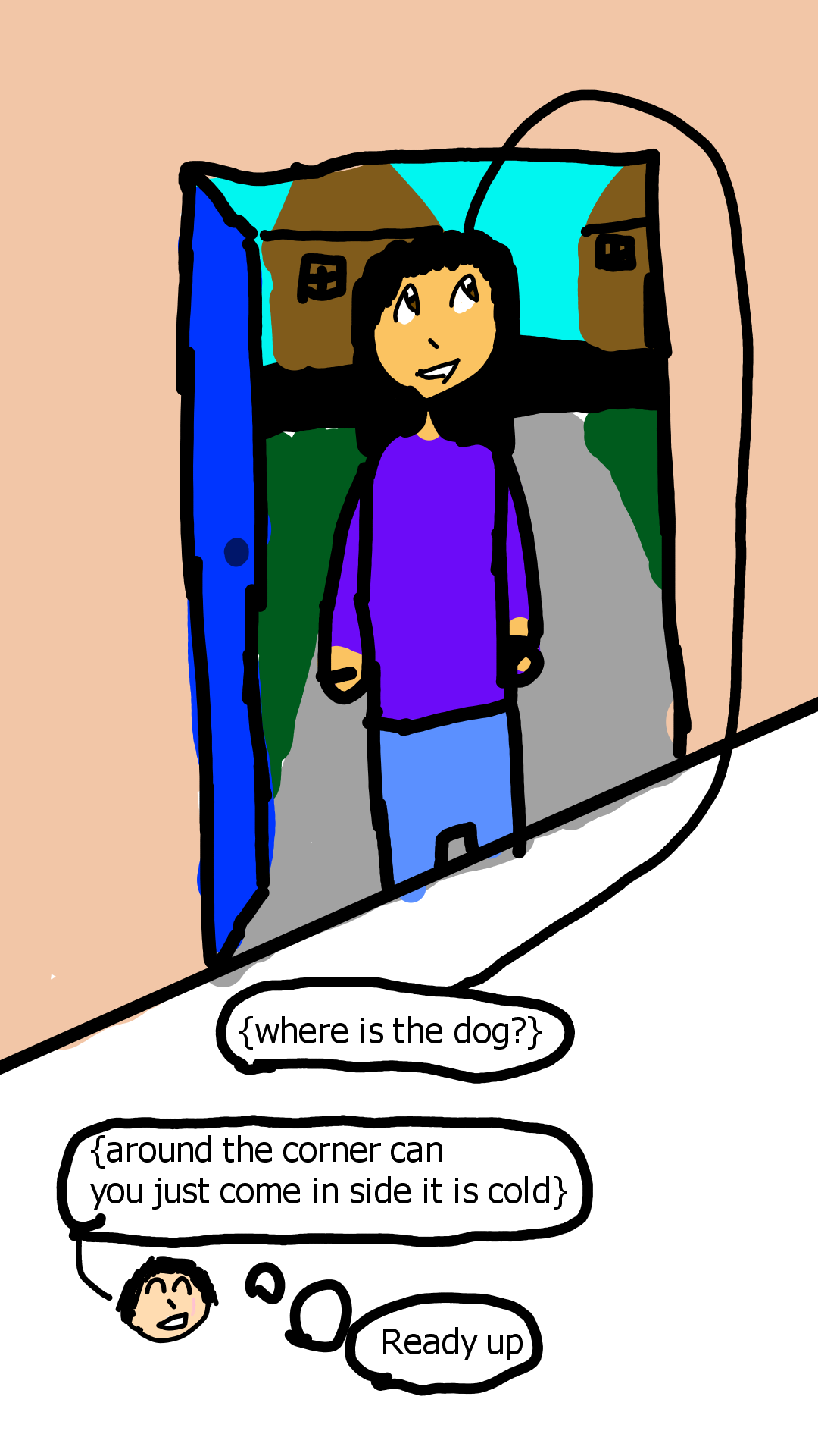 Page 46 where is the dog?