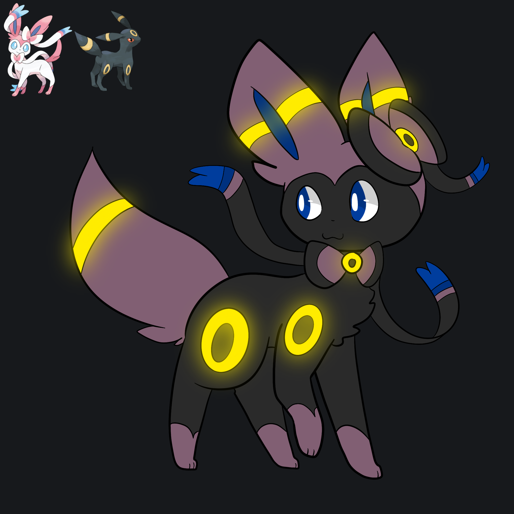 Sylveon And Umbreon Fusion Sakura Sylveons Pok Mon Art Requests Comic Fury Comic Fury