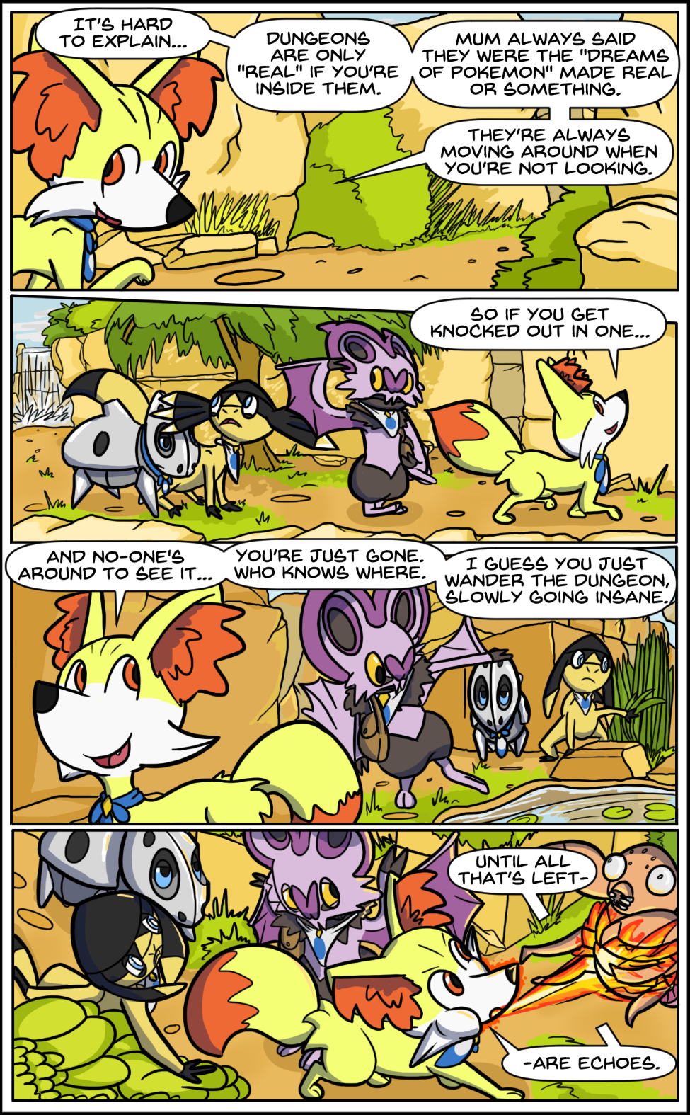 In Rock - Alliance 4.11 | Pokemon Mystery Dungeon: Alliance | Comic Fury