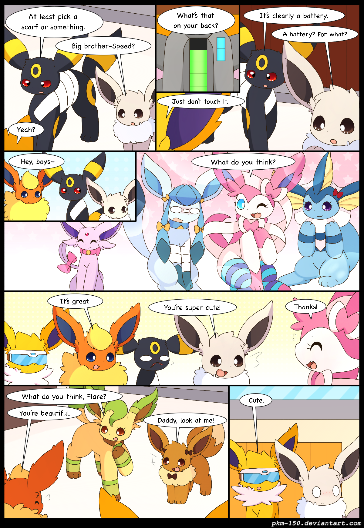 Es Special Chapter 12a Page 31 | Eeveelution squad | Comic Fury