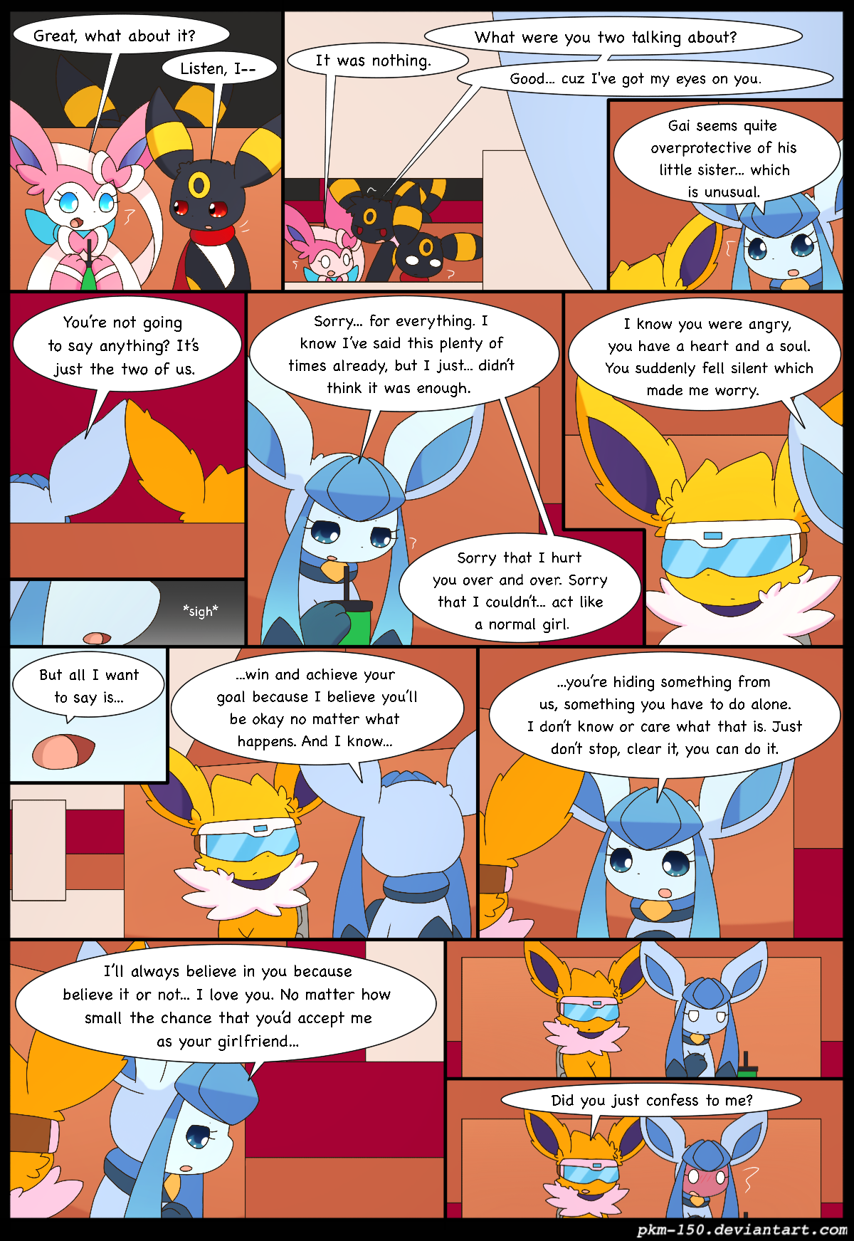 Es Special Chapter A Page Eeveelution Squad Comic Fury Comic